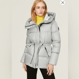 NWT mackage freya down hooded jacket